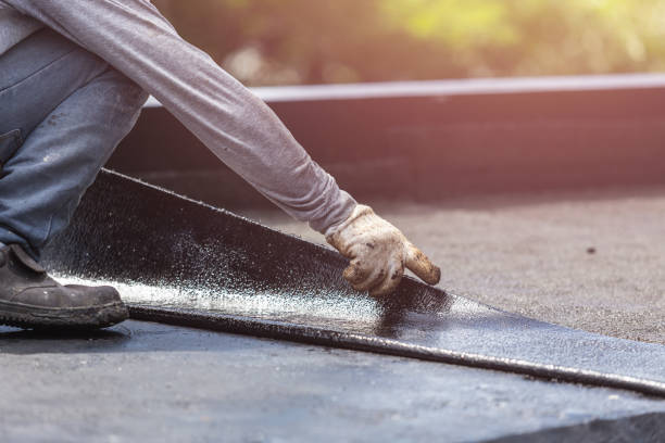 Professional Emergency Waterproofing technician working in Camby, IN